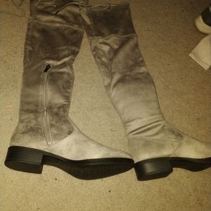 Sam Edelman Circus Grey Peyton boots 8.5